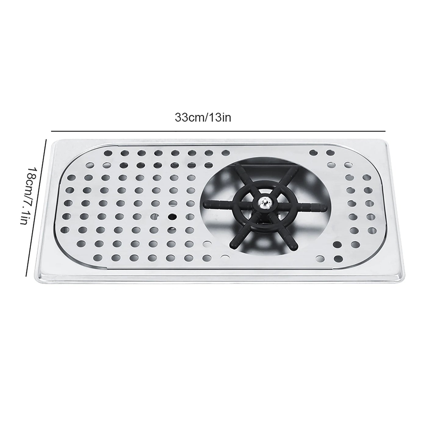 201 Stainless Steel Milk Tea Cup Washer Cleaner Glass Rinser G1
