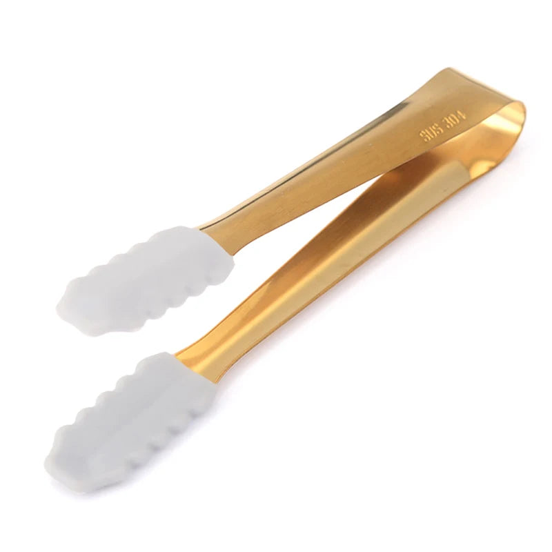 Stainless Steel Buffet Tongs – Ice, Candy & Food Serving Set