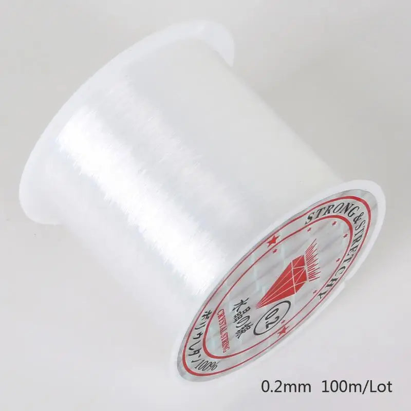Transparent Elastic Cord String for DIY Jewelry & Bracelets