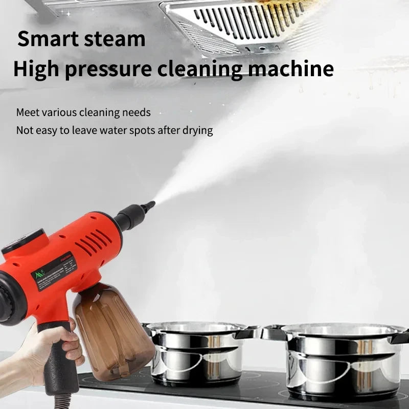 HOMEFISH 1200W Handheld Steam Cleaner | Kitchen & Home Handheld Steam Cleaner Peaceful Pleasures Health and Wellness
