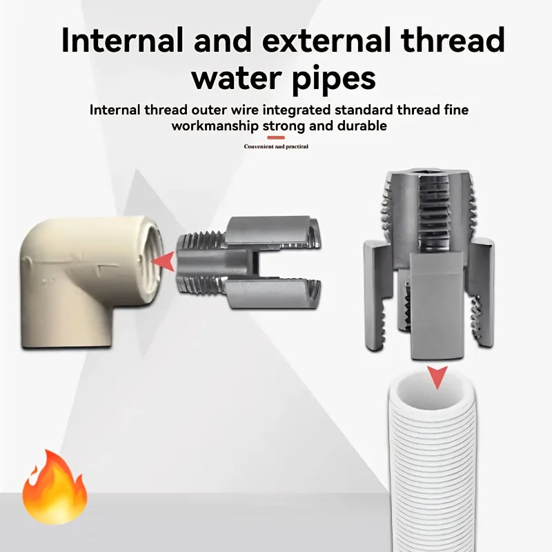 1/2" & 3/4" PPR Water Pipe Tap | Alloy Steel Anti-Corrosion Peaceful Pleasures Health and Wellness