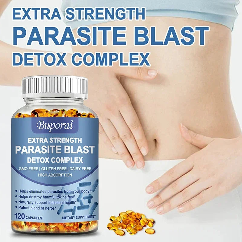 Parasite Blast Detox Complex - Promotes Intestinal Health, Metabolism, Digestive Health, and Improves The Immune System Peaceful Pleasures Health and Wellness