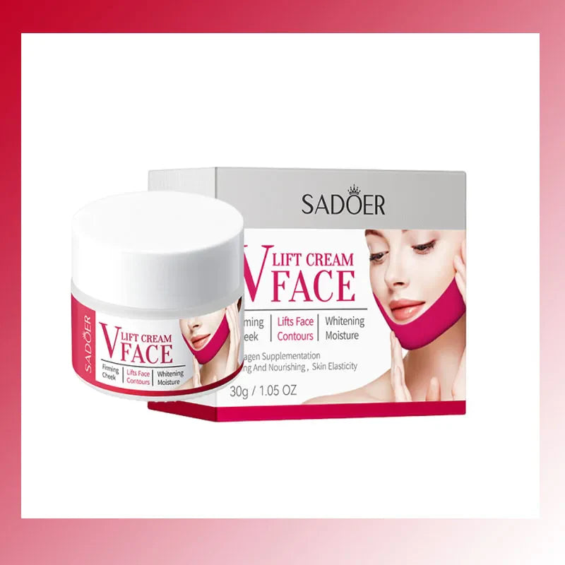 SADOER V-Shape Face Firming Cream – Collagen Lift & Contour