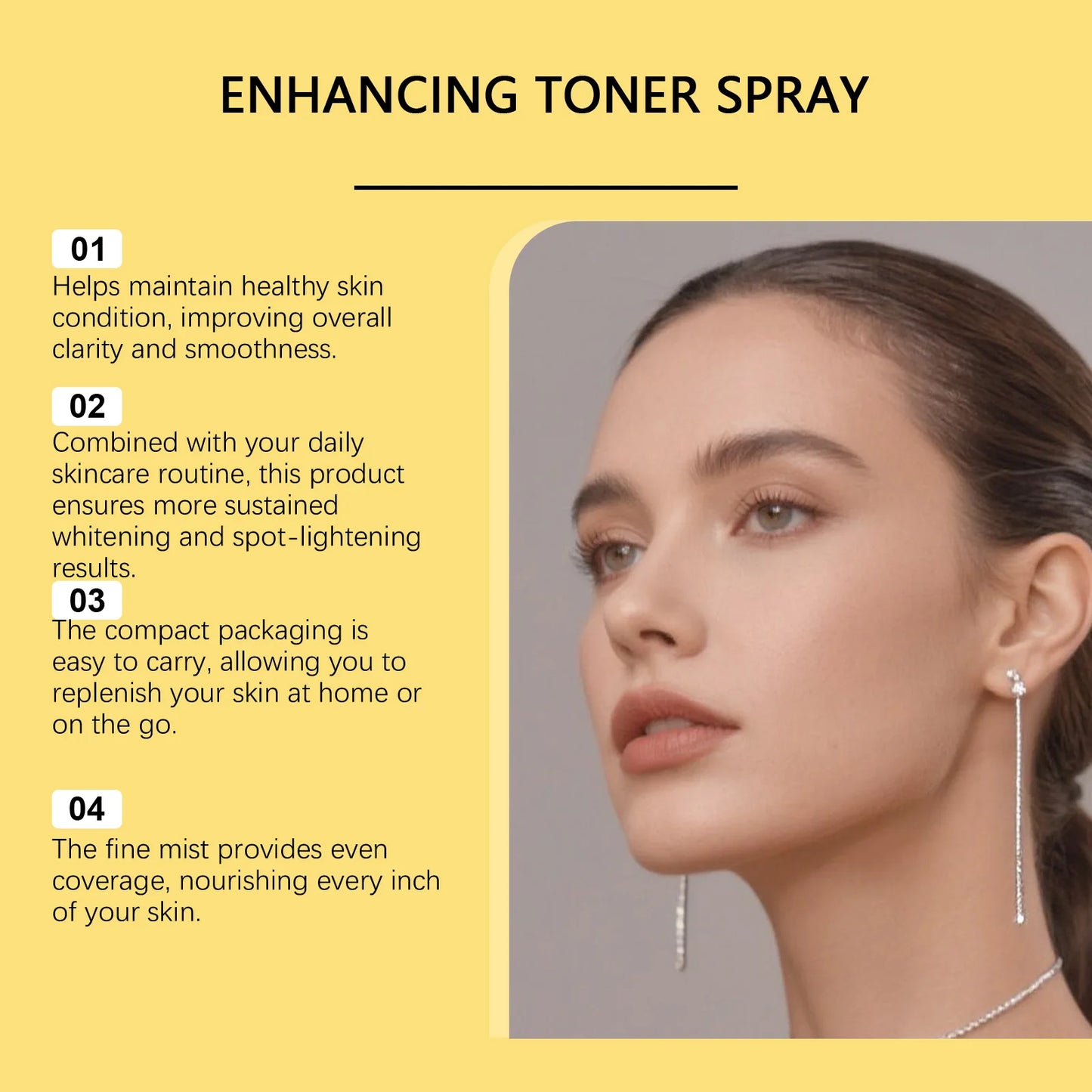Hoygi Hyaluronic Acid Face Mist Toner – Hydrate & Firm Skin