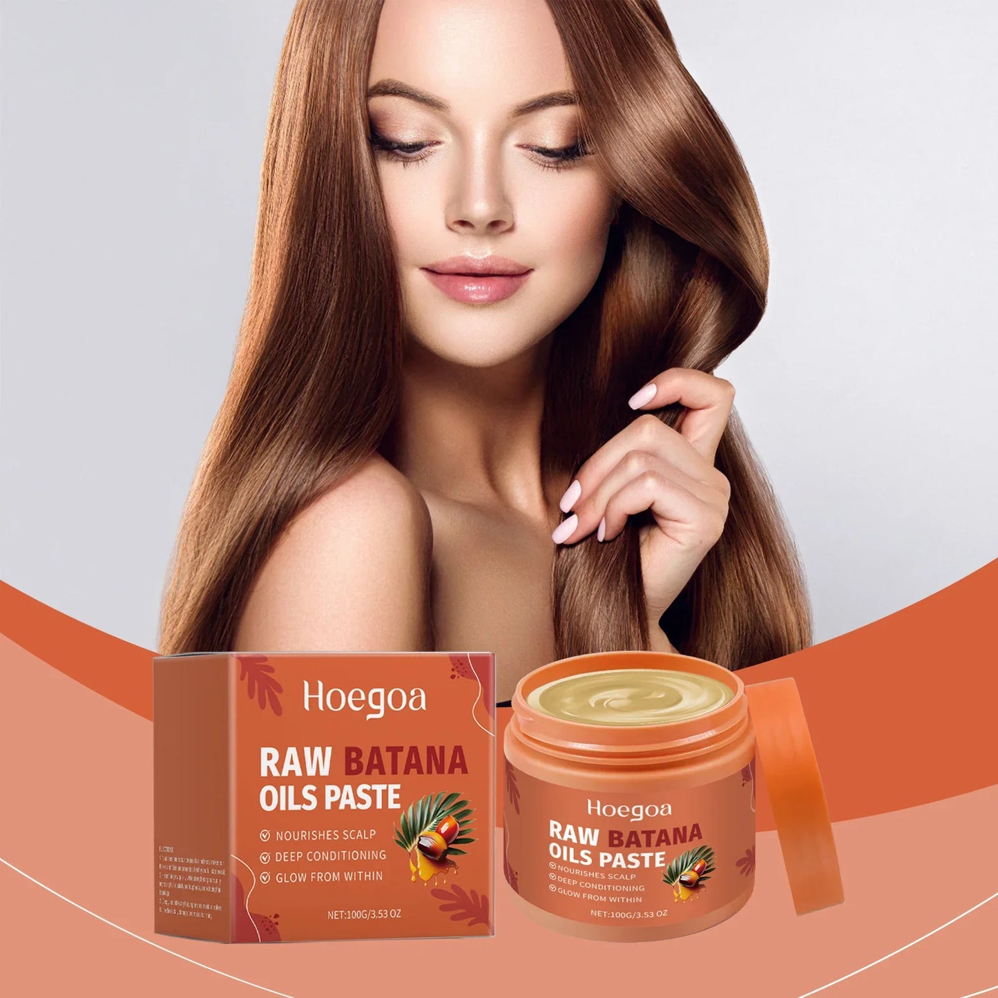 HOEGOA Batana Oil Hair Mask – Fuller, Thicker & Stronger Hair