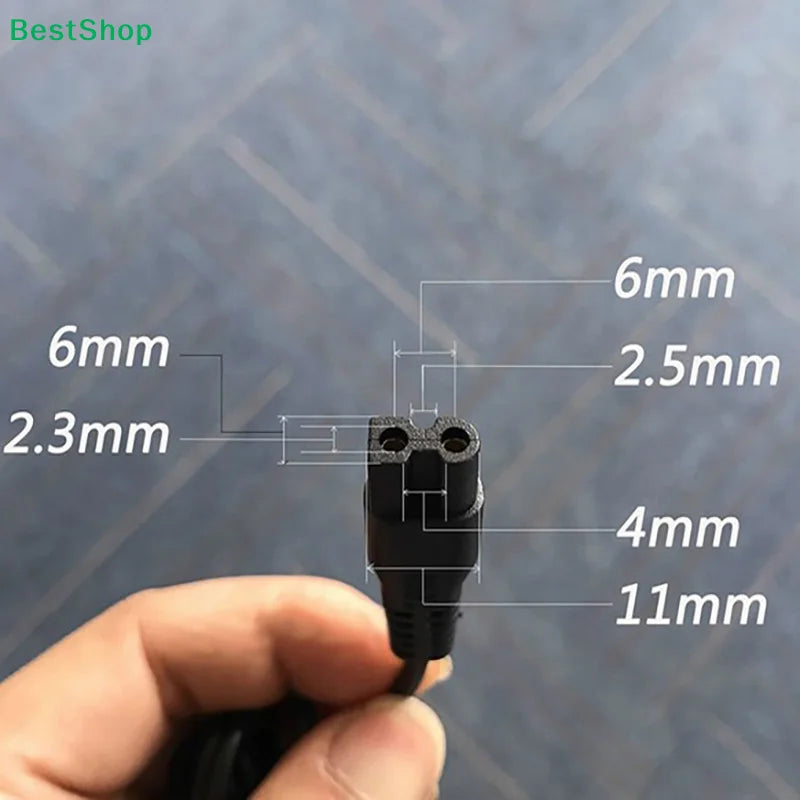 80cm USB 2-Pin Electric Shaver Charging Cable – Universal