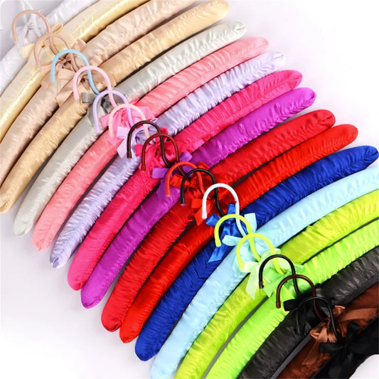 Satin Padded Clothes Hanger – Non-Slip, Silk Wrapped & Slim Padded Clothes Hanger Oasis Select