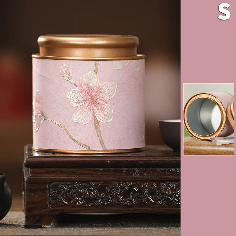 Tinplate Tea Tin Can – Airtight Sealed Storage Canister