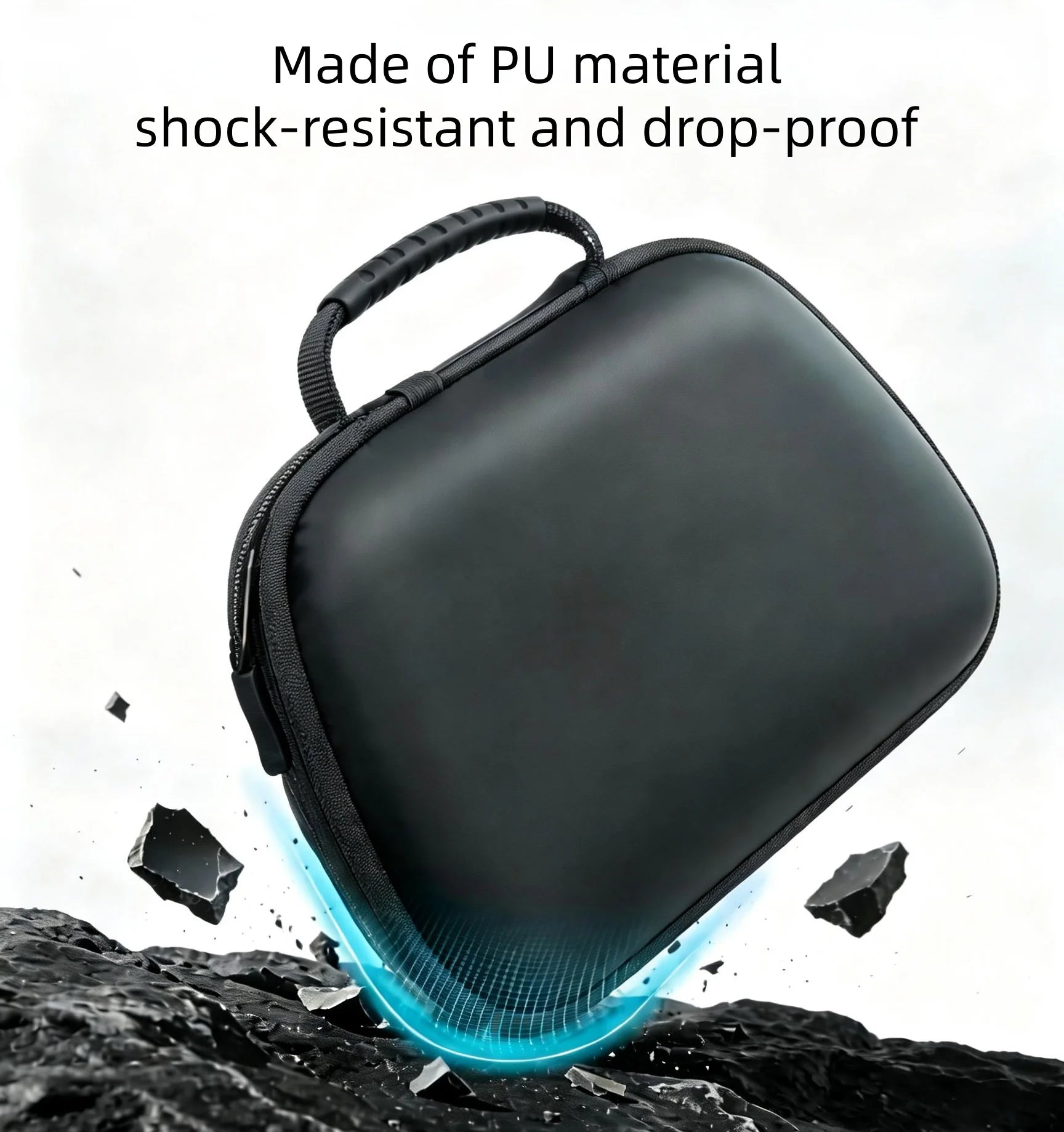 PU Storage Bag For Steam Controller 2 Dust-Proof Storage Pouch Shock-Resistant And Drop-Proof Features A Mesh Pocket Peaceful Pleasures Health and Wellness