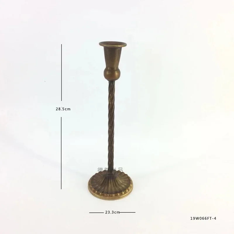 Iron Metal Candlestick Holder | Wedding & Home Décor