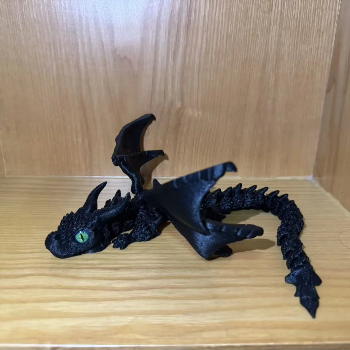 1 Piece of Large Flying Dragon Ornament in Three Colors (Luminous Rainbow, White, and Black) - a Great Holiday Gift and Craft Item Suitable for Office, Car, and Desk Decorations Peaceful Pleasures Health and Wellness