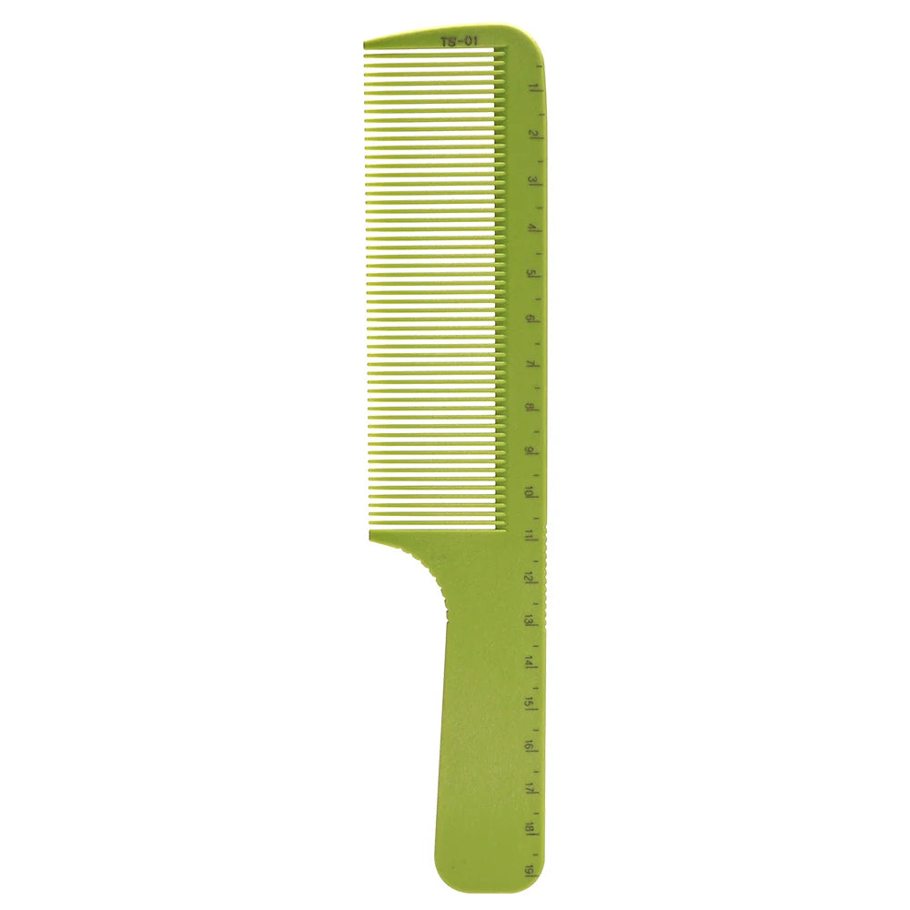 1/9Pcs Professional Hairdressing Scale Comb Barber Styling Set Hair Styling Heat Resistant Cutting Comb Styling Tools Peaceful Pleasures Health and Wellness H