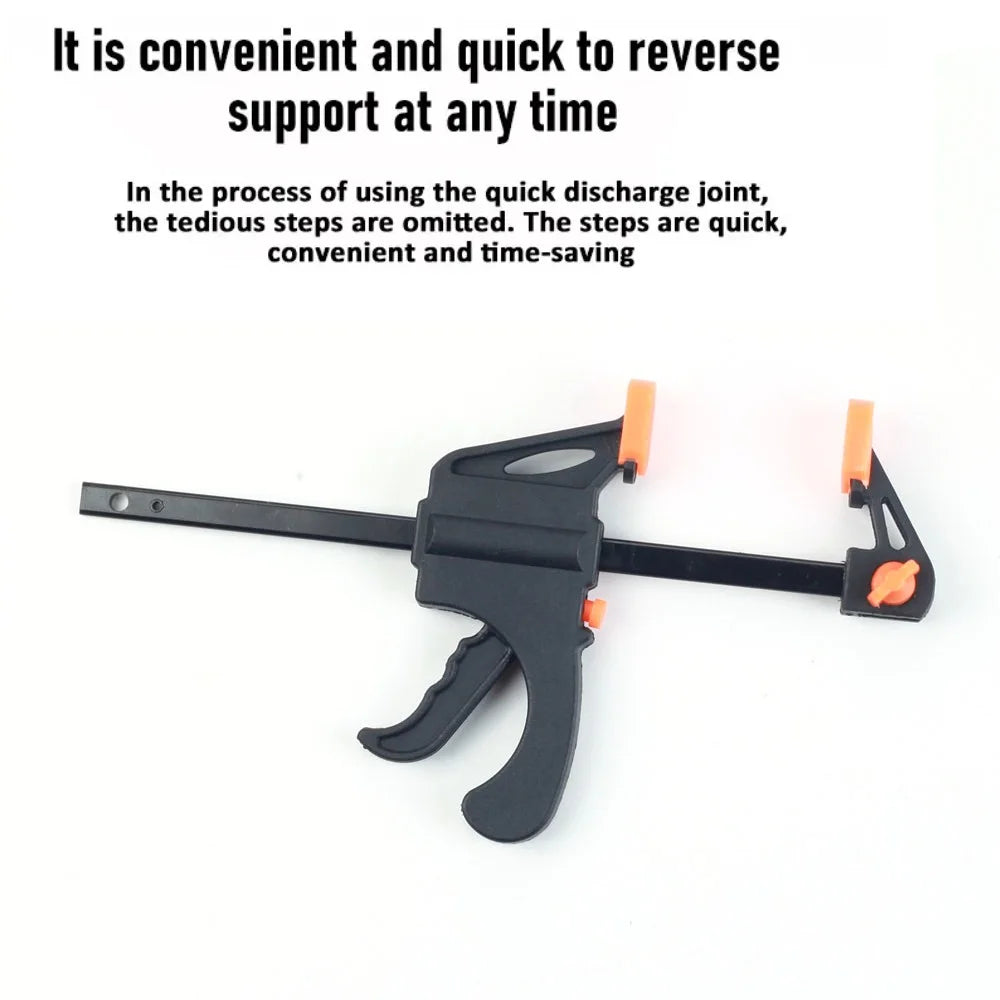 4-Inch F Bar Clamp Set (1/3/5 Pc) | Quick Ratchet Wood Clamp Peaceful Pleasures Health and Wellness