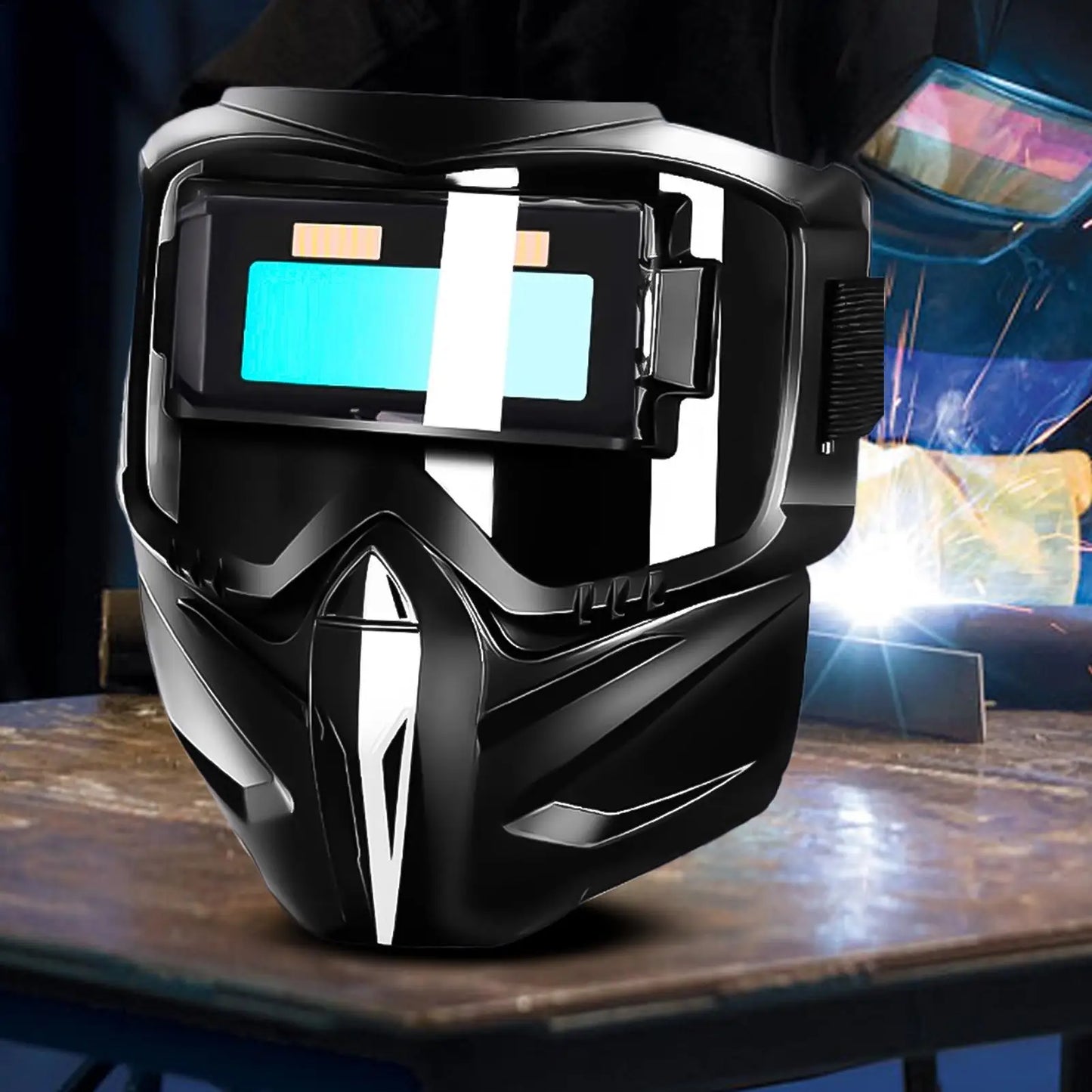 Auto Darkening Welding Helmet | True Color Face Protection