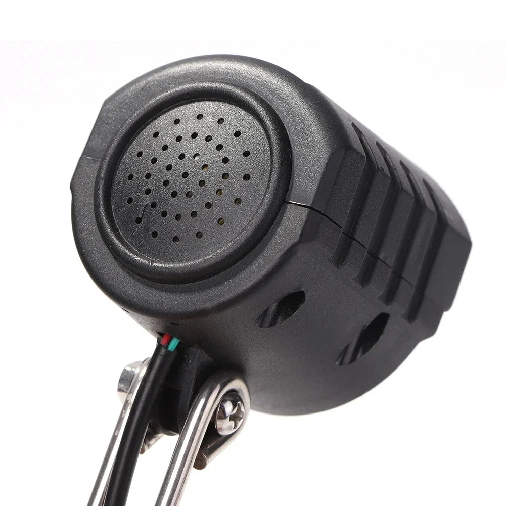 E-Bike Horn Light Electric Bicycle 4 LED Headlight 12W Waterproof 2 in 1 Horn and Light Switch Bicycle Flashlight Peaceful Pleasures Health and Wellness