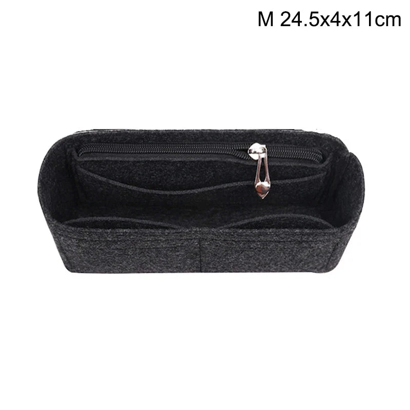 Felt Handbag Organizer Insert – Multi-Pocket Bag Liner
