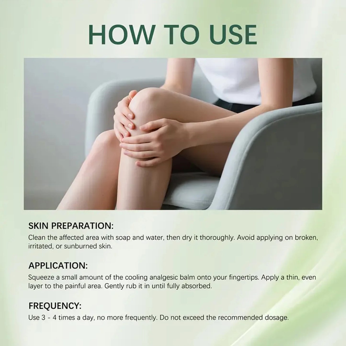CHILLFLEH Cooling Cream – Mint & Eucalyptus Body Cream 60g