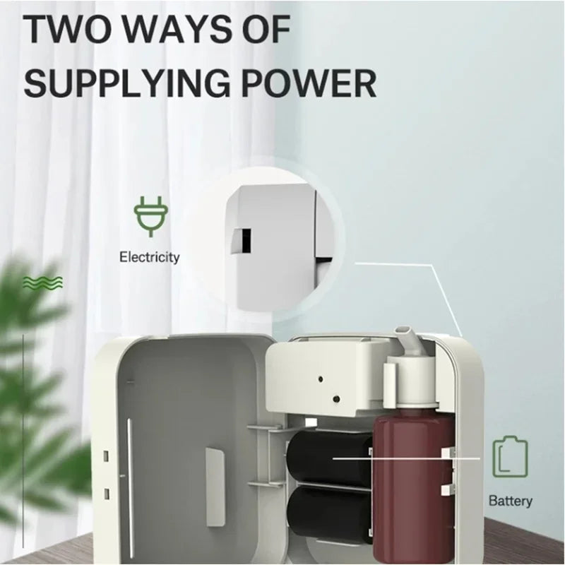 URGGU Waterless Aroma Diffuser – Bluetooth App, 300m³ Coverage