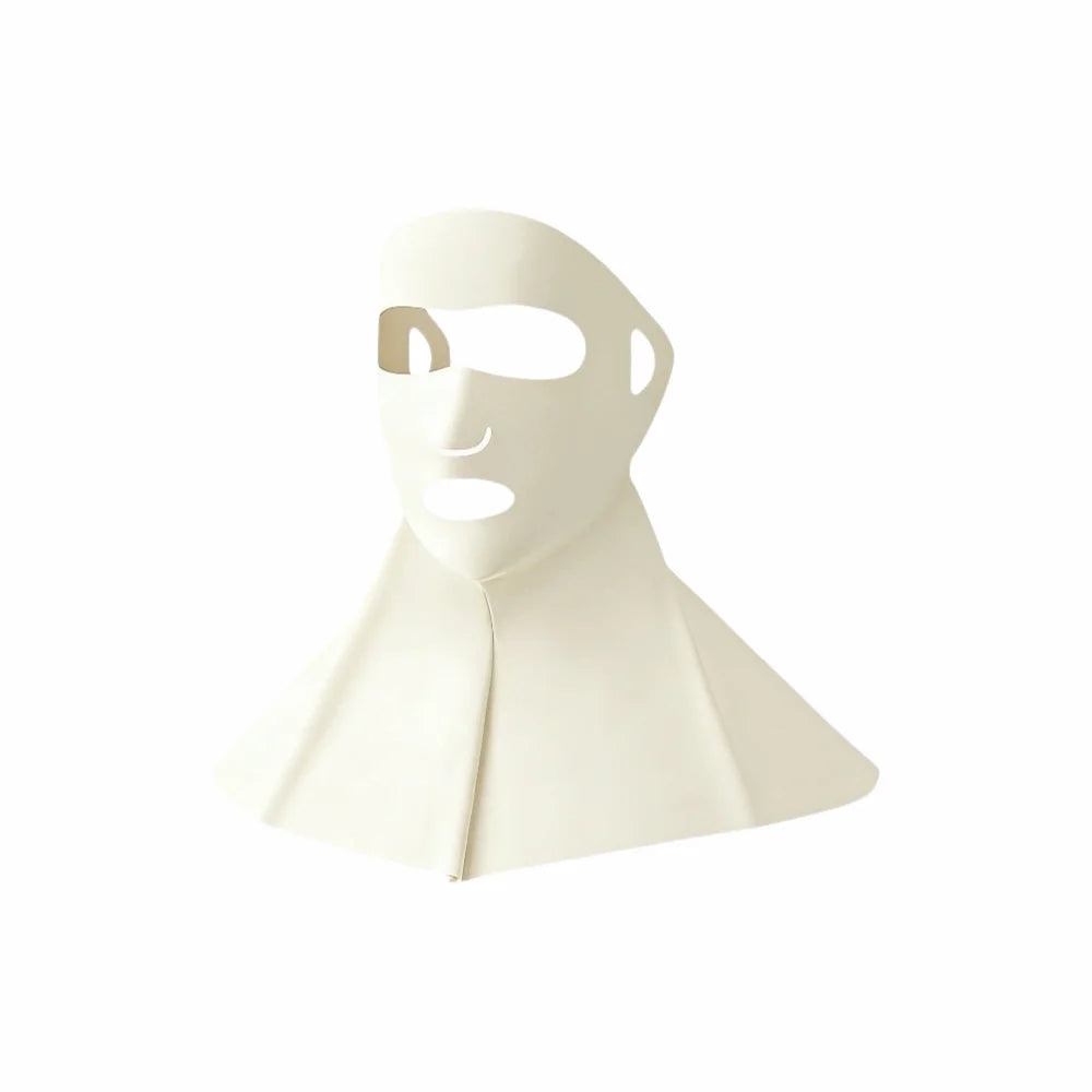 Full-Face UV Protection Mask Peaceful Pleasures Health and Wellness Beige