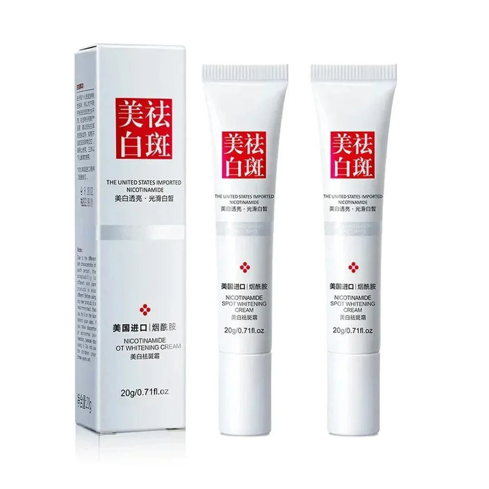 Brightening Niacinamide Whitening Cream – Anti-Freckle & Dark Spot Peaceful Pleasures Health and Wellness 2pcs
