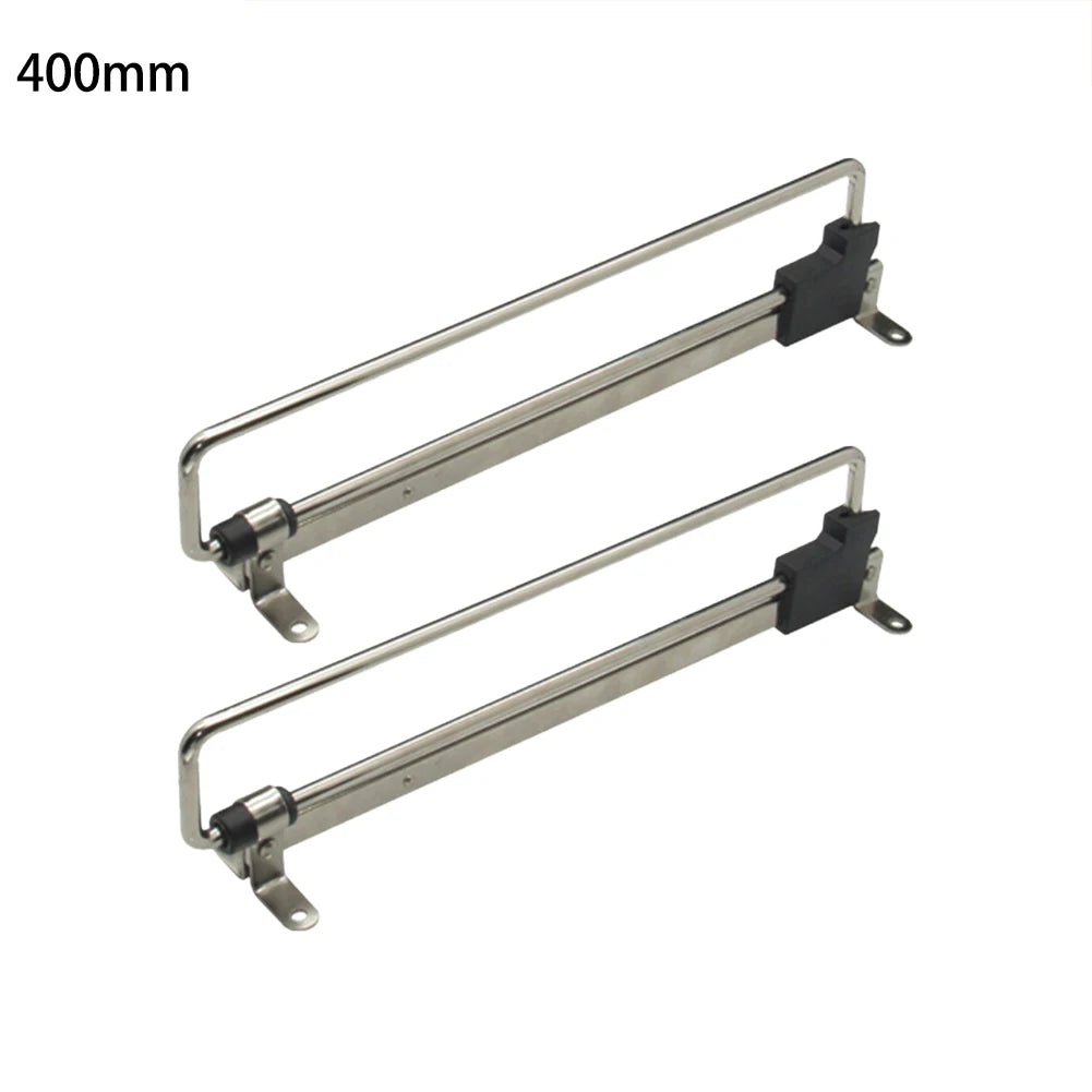 Telescopic Clothes Rods Retractable Pull-out Hanger Mount Wardrobe