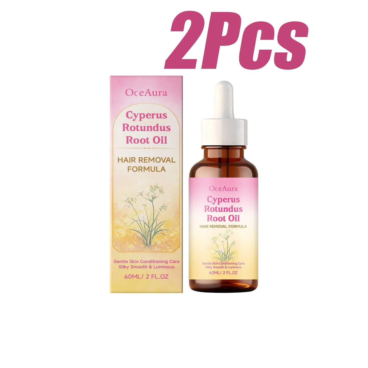 Cyperus Rotundus Root Oil – Hair Removal & Skin Smoothing