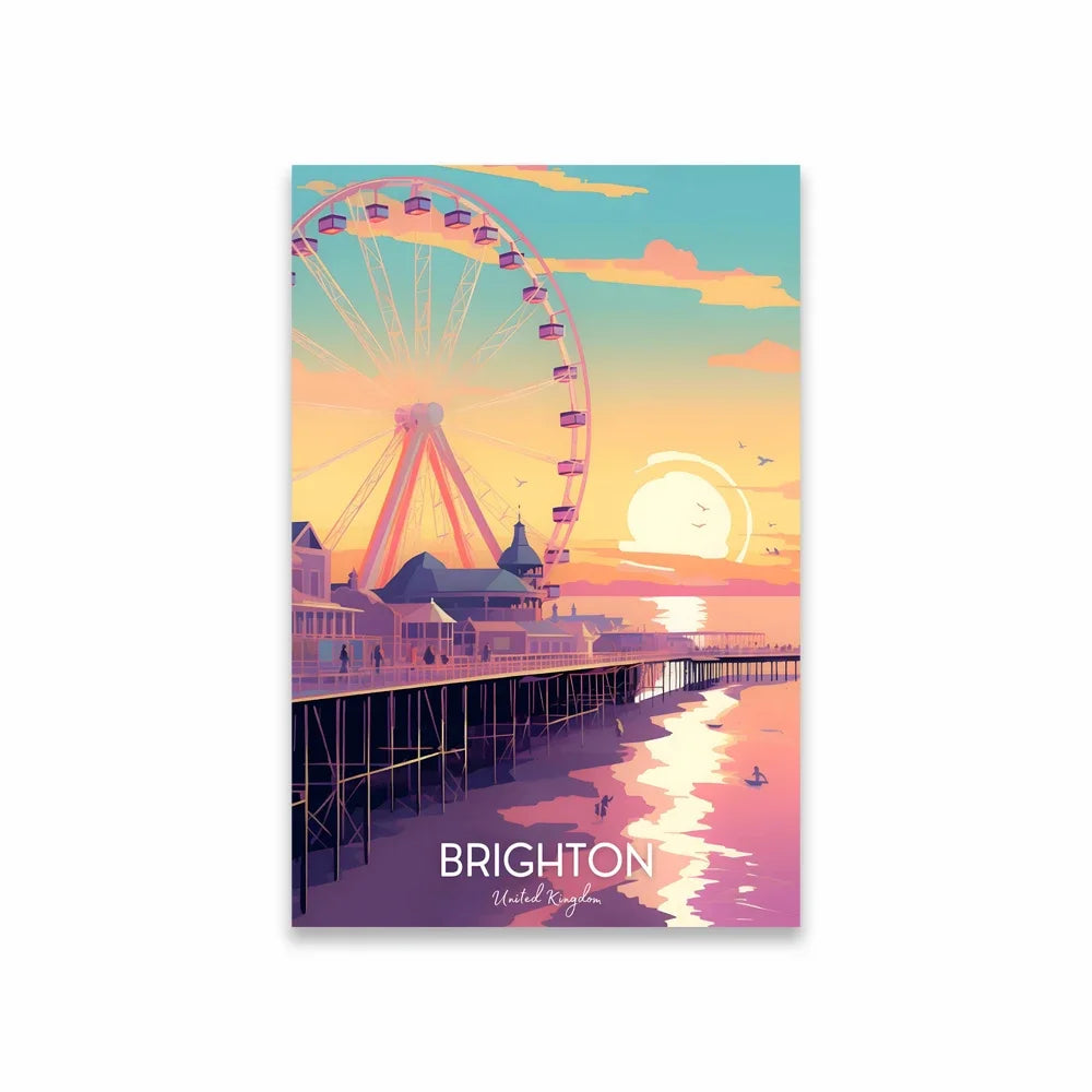 Elétricos de Lisboa Canvas Wall Art Vibrant Nature Landscape & Cityscape Poster, Modern Home Decor for Living Room Peaceful Pleasures Health and Wellness TP7142-3 40x60cm Unframed