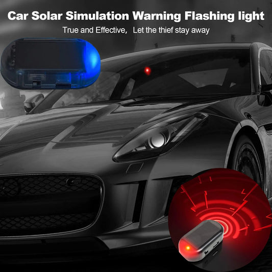 Solar LED Dummy Security Light for Cars – Flashing Deterrent Dummy Security Light Oasis Select
