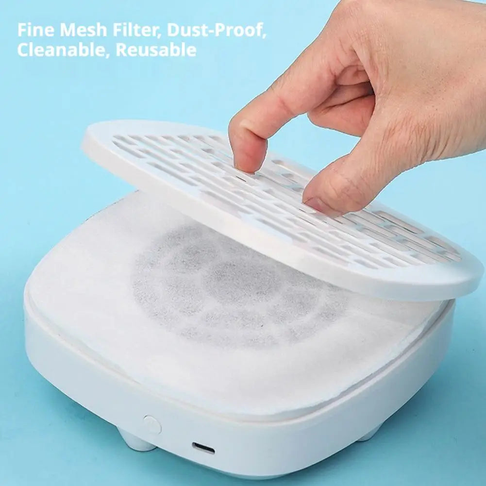 USB Nail Dust Collector | Portable Manicure Vacuum Fan