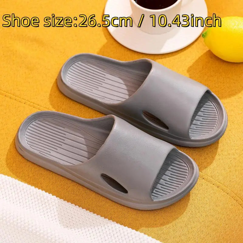 Non-Slip EVA Slides – Lightweight Quick-Dry Open-Toe Slippers