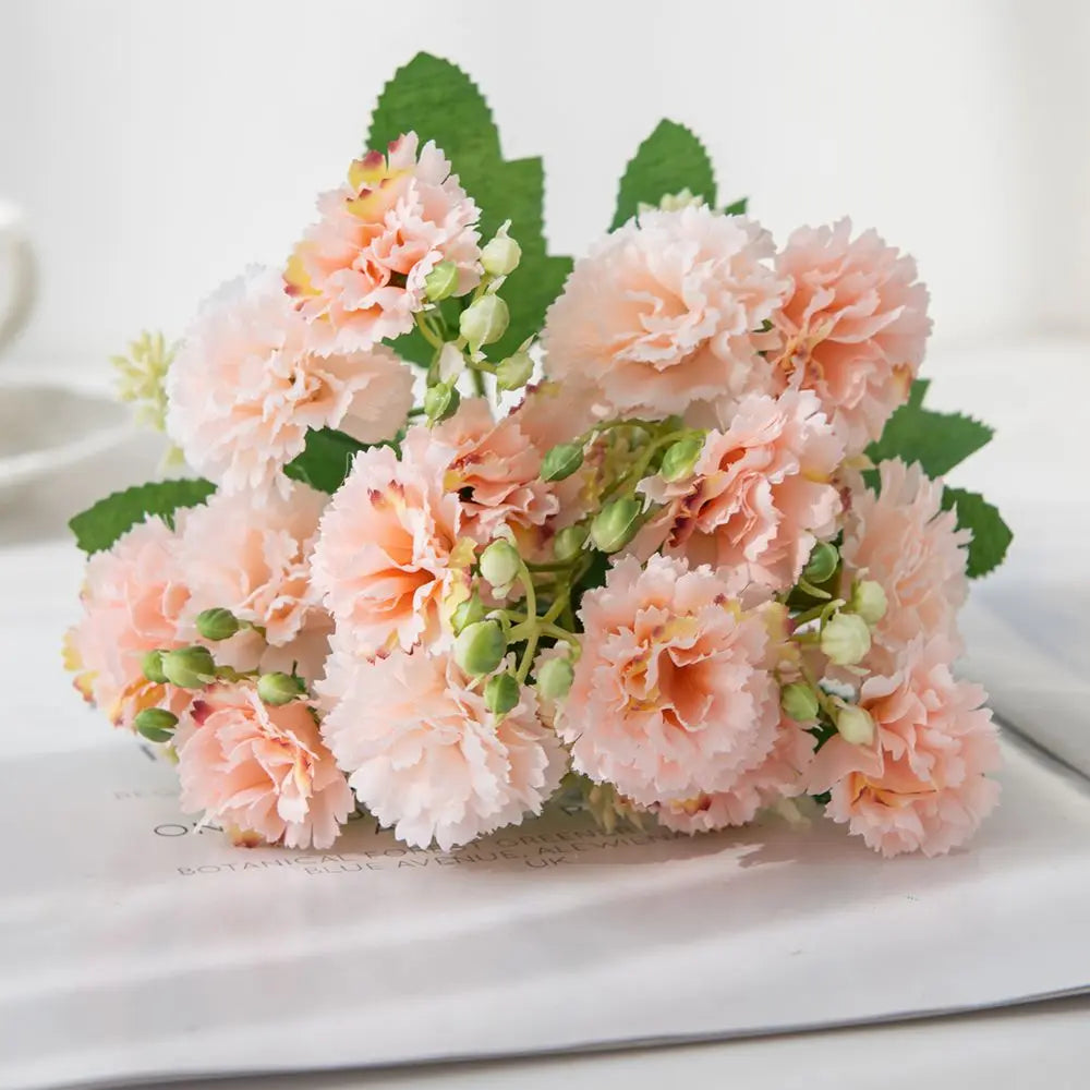 Silk Carnation Artificial Flowers – Wedding & Home Decor