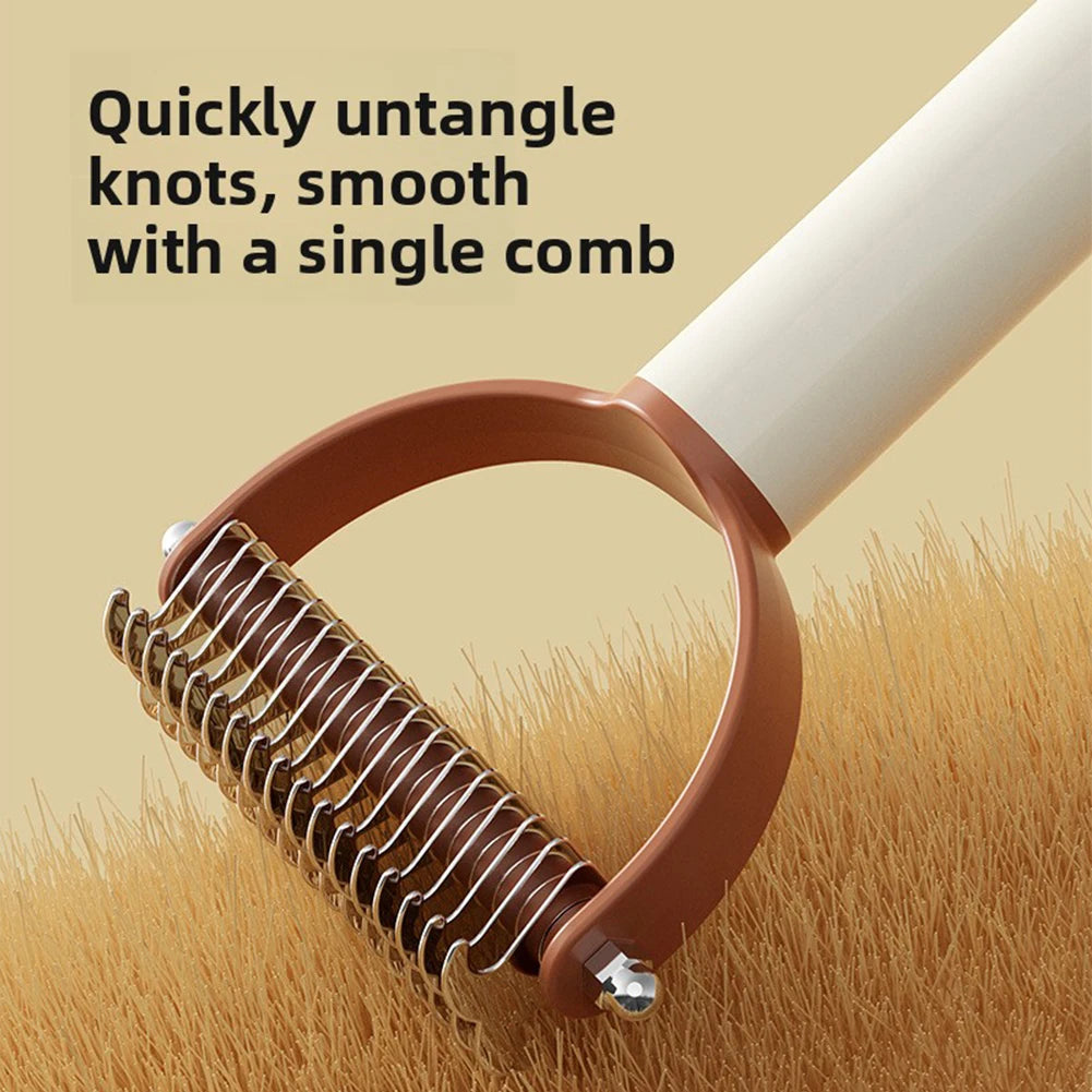 2 In 1 Pet Grooming Brush With Lint Roller,Professional Pet Dog Cat Hair Grooming Brush,Travel-Friendly Pet Hair Cleaner Tool Peaceful Pleasures Health and Wellness