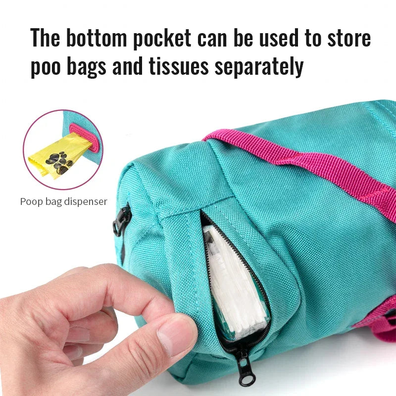 Truelove Adjustable Dog Poop Bag Dispenser Solid Training Waist Puppy Toy Accessory Storage Holder Versatile Travel Tool TLT2052 Peaceful Pleasures Health and Wellness