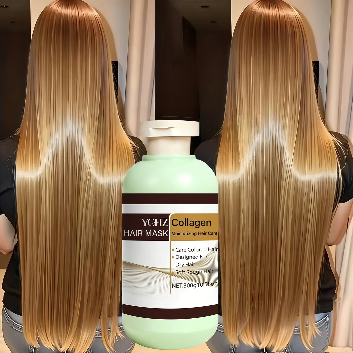 YCHZ Collagen Hair Mask 300g – Nourish, Brighten & Strengthen