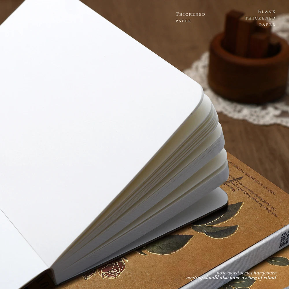 Vintage A6 Art Handbooks 104 Sheets Thickened High-value Notebook