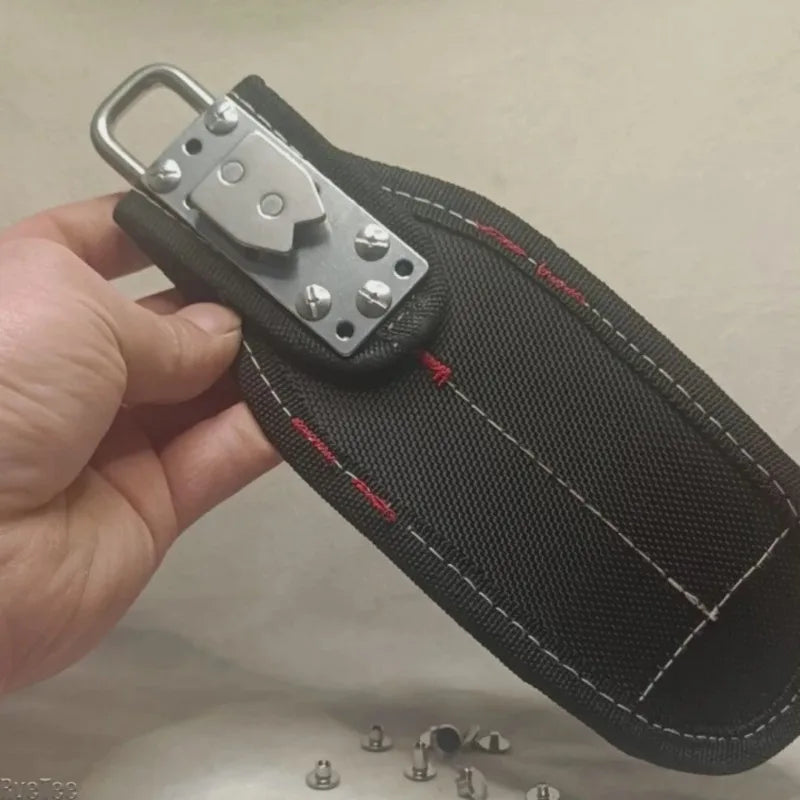 Stainless Steel Tool Belt Buckle | Universal Quick-Release Clip