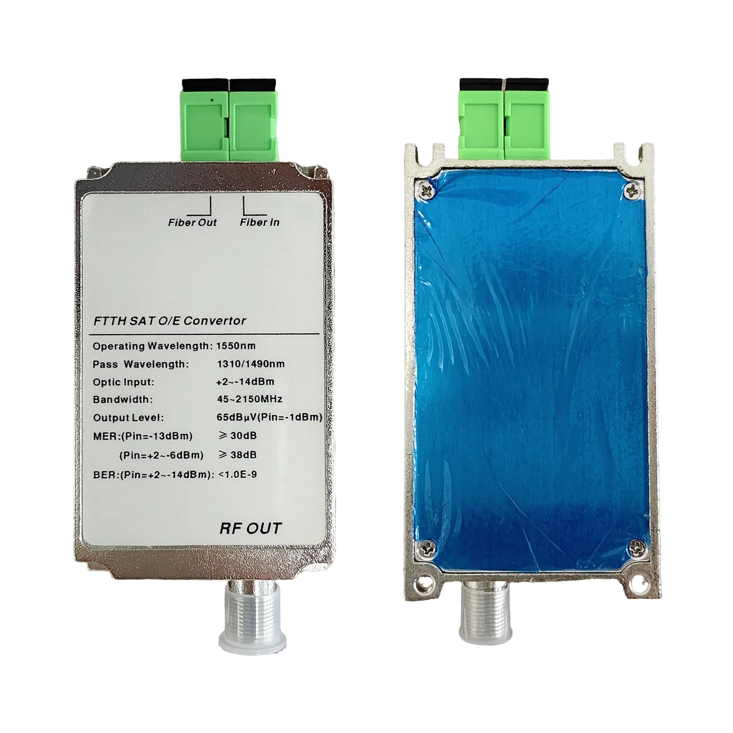 FTTH CATV Optical Receiver – Mini Fiber to RF TV Transceiver