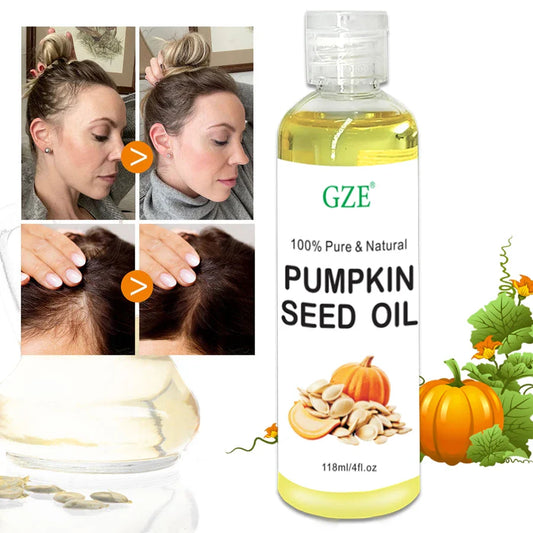GZE Pumpkin Seed Carrier Oil – Cold Pressed Pure 118ml Carrier Oil Oasis Select