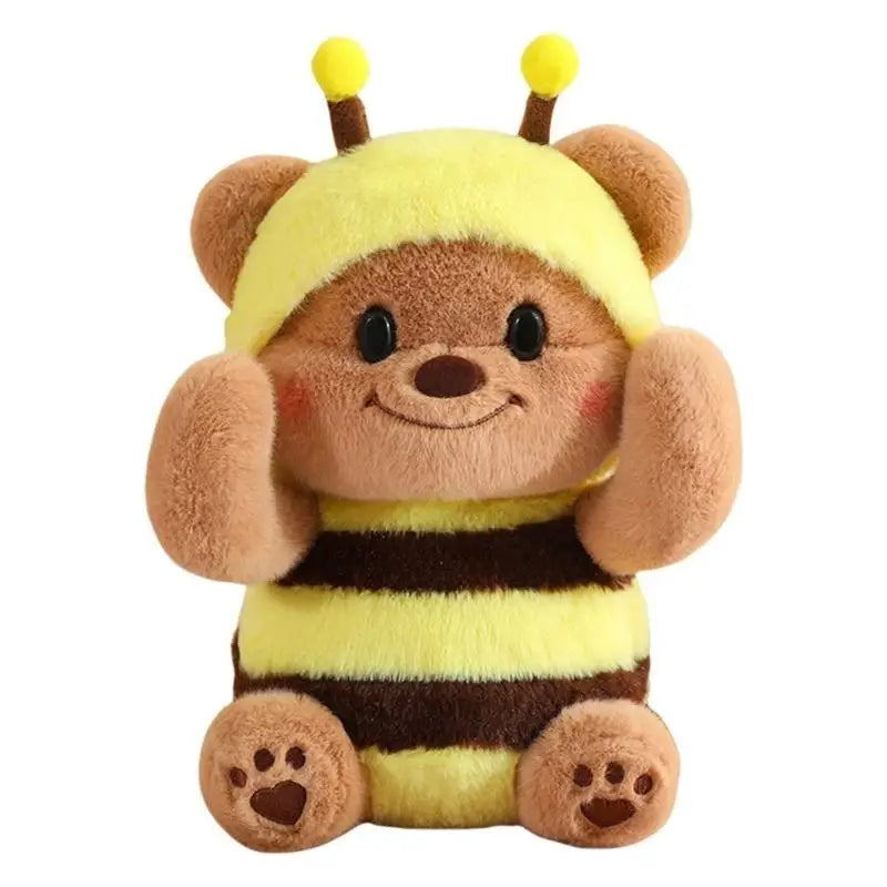 Bear Stuffed Animal Hugging Doll – Soft Cotton Plush Toy Kids