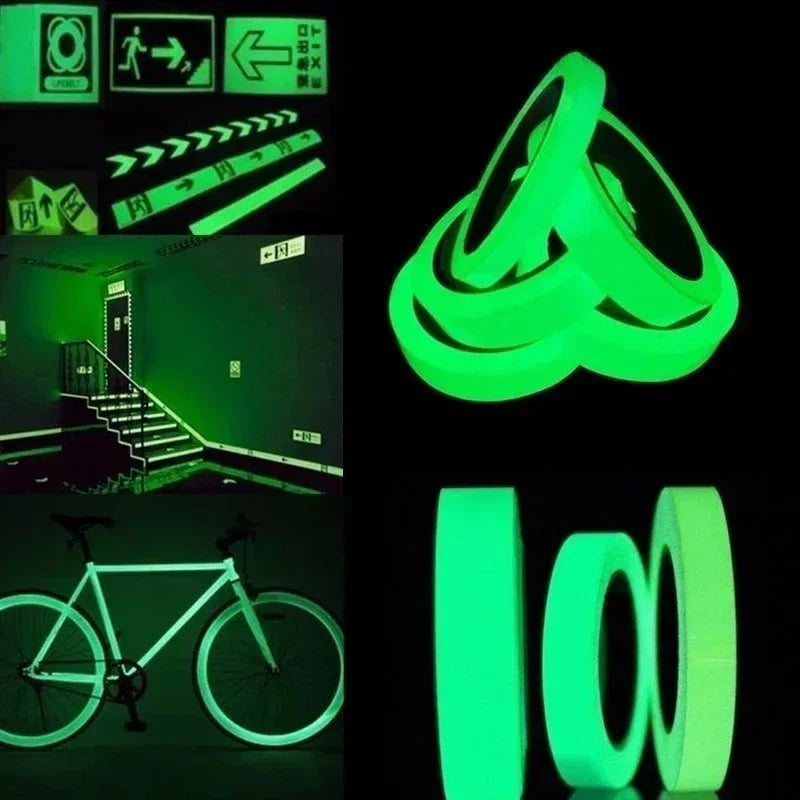 Glow in the Dark Tape | Self-Adhesive Luminous Wall Sticker