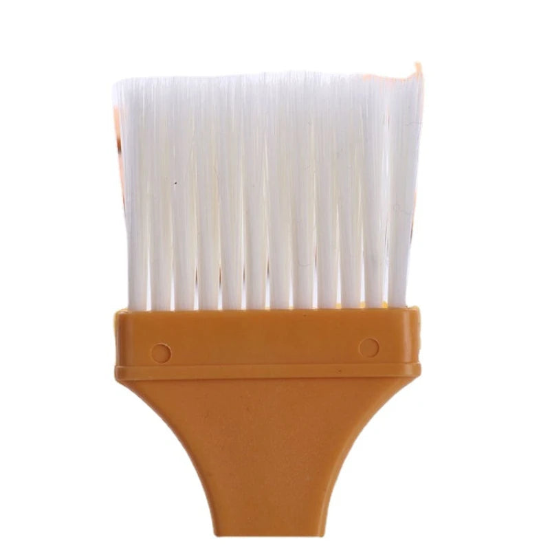 1cps Yellow Handle Oil Brush Pancake Brush Household Barbecue Brush Heat-resistant Small Brush Peaceful Pleasures Health and Wellness