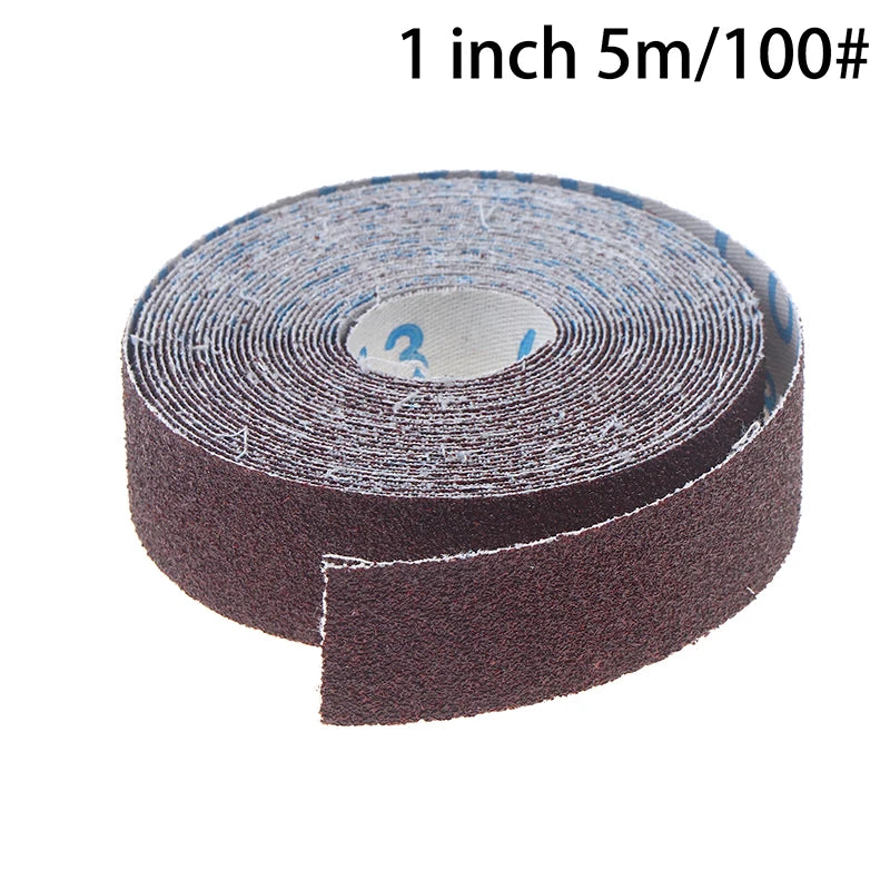 1 Inch Emery Cloth Rolls Continuous Sandpaper For Wood Sanding Metal Polishing Car Detailing Peaceful Pleasures Health and Wellness A3