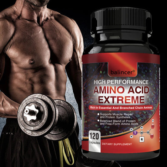 High Performance Amino Acids - Rich in Amino Acids and BCAAs - Muscle Replenishment, Repair and Growth, Workout Supplement Peaceful Pleasures Health and Wellness