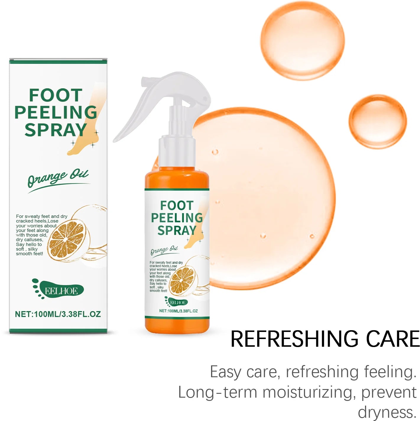 Foot Exfoliating Spray | Salicylic Acid & Allantoin 100ml
