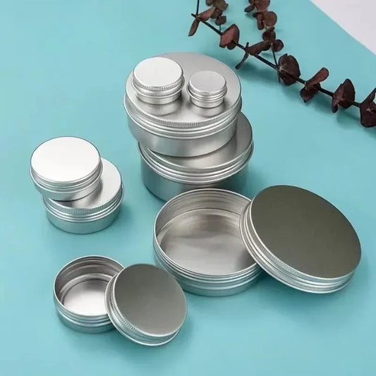 5- Multi Specification Threaded Circular Aluminum Box Metal Sub Peaceful Pleasures Health and Wellness