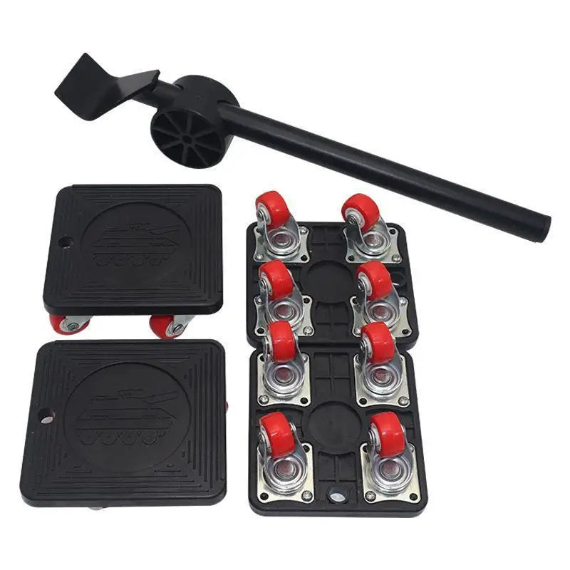 Heavy Furniture Mover Dolly Lifter 360 Rotation 5-Wheel Dollies Stuff