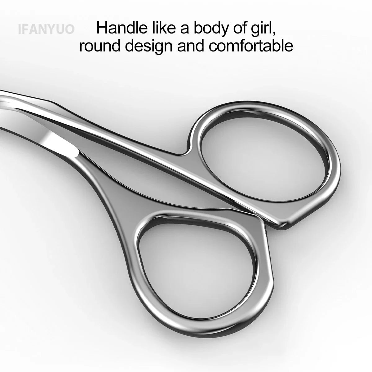 High Quality Stainless Steel Eyebrow Trimmer with Comb Brush Precision Hair Removal Shaver Scissors Eyebrows Shaping Makeup Tool Peaceful Pleasures Health and Wellness
