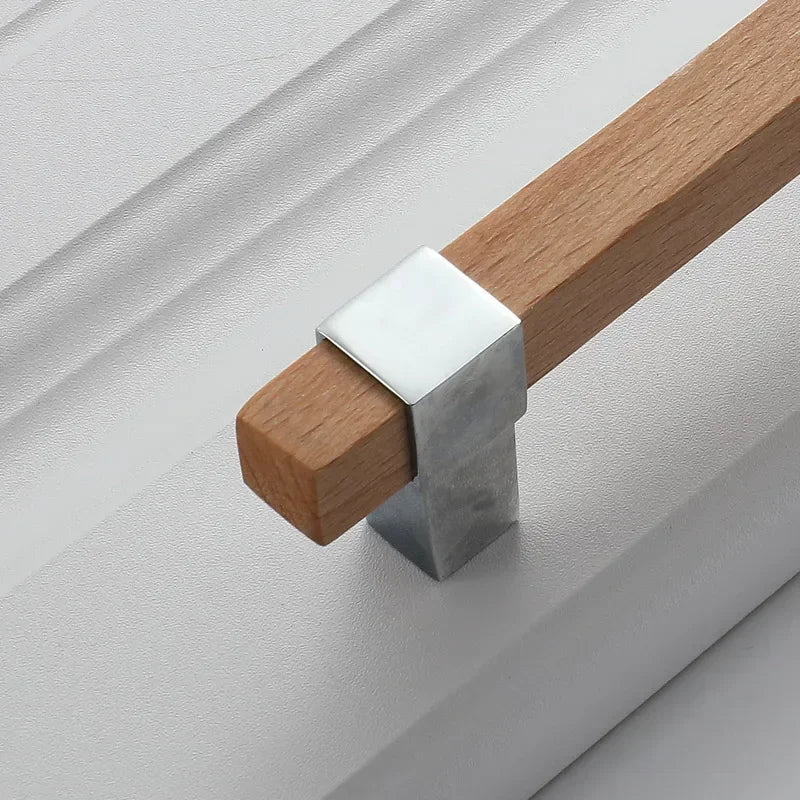 Wood Cabinet Handles & Drawer Knobs | 128mm & 160mm