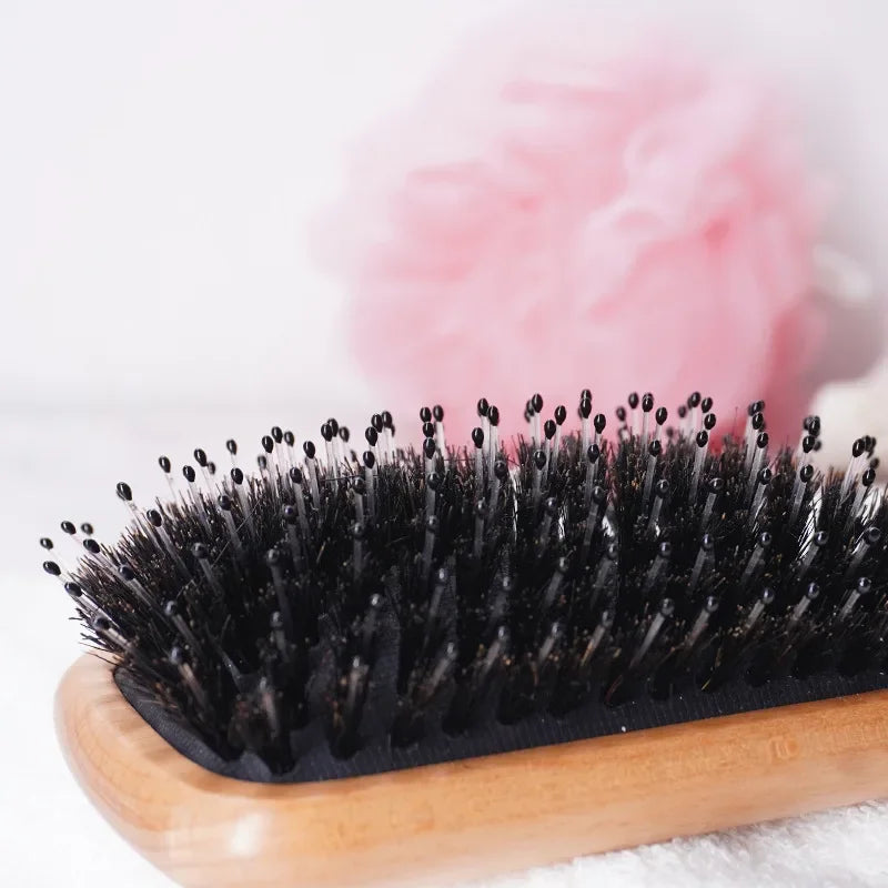 Air Cushion Massage Comb & Anti-Static Detangling Hairbrush Set