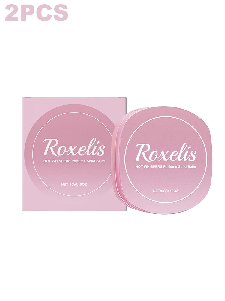 Roxelis Rose Solid Perfume Balm | Pocket-Sized Fragrance